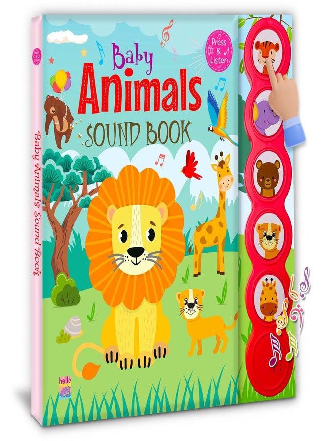 BRIJBASI Baby Animal Sound Book for Kids and Toddlers | Interactive Learning with Realistic Animal Sounds | Fun and Educational Storytime Book - Image 1